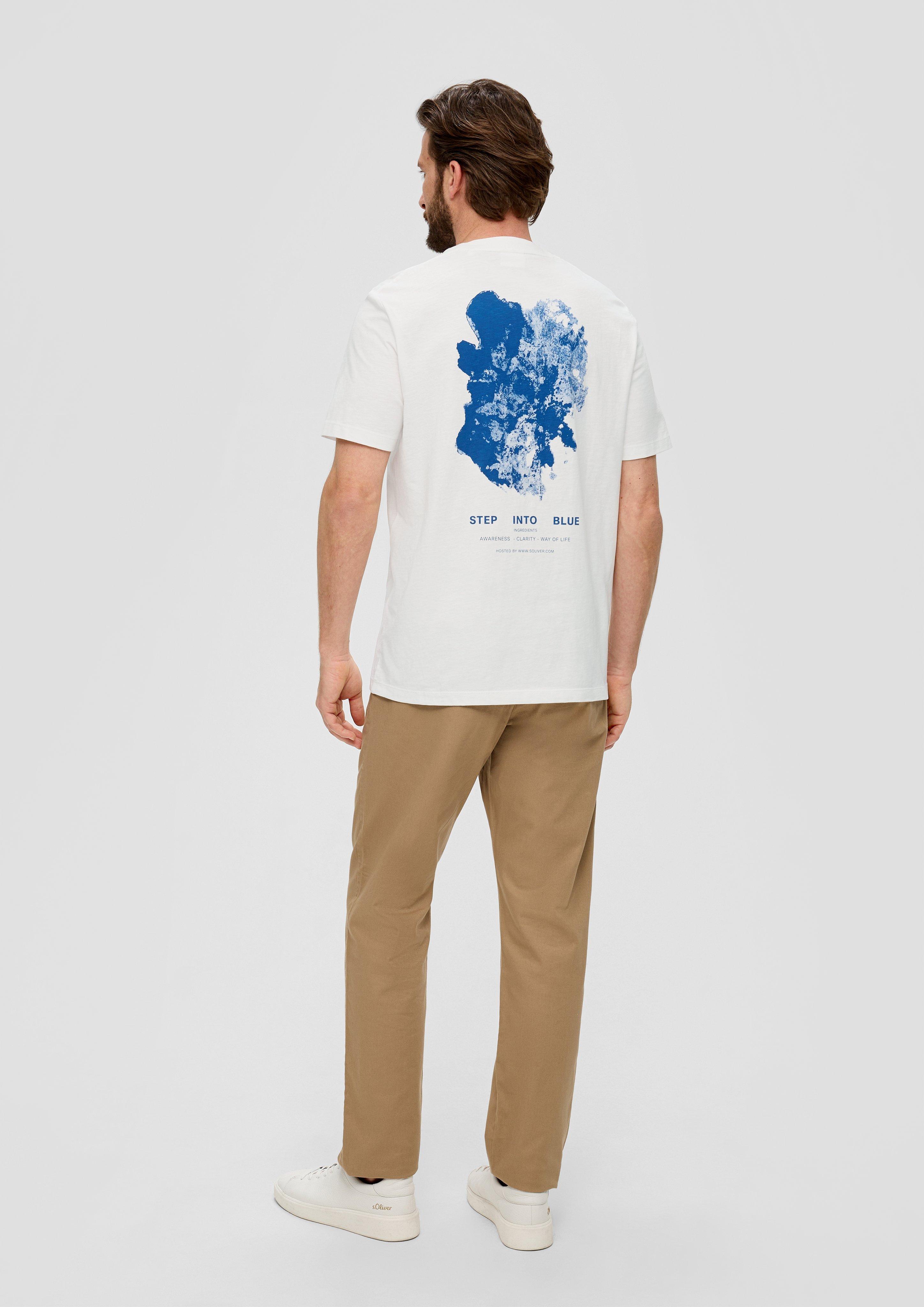 T-Shirt mit Rundhalsausschnitt  2143918-01D3