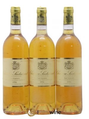 Château Suduiraut 1er Grand Cru Classé  1996 - Lot de 3 Bouteilles