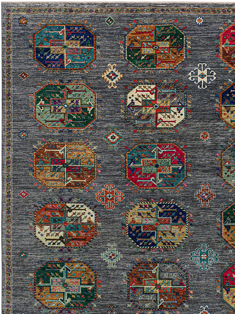 Buchara Ghazni ca. 205 x 296 cm, Unikat / Einzelstück
