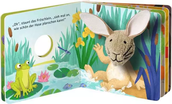 Mein liebstes Fingerpuppenbuch: Hallo, kleiner Hase!