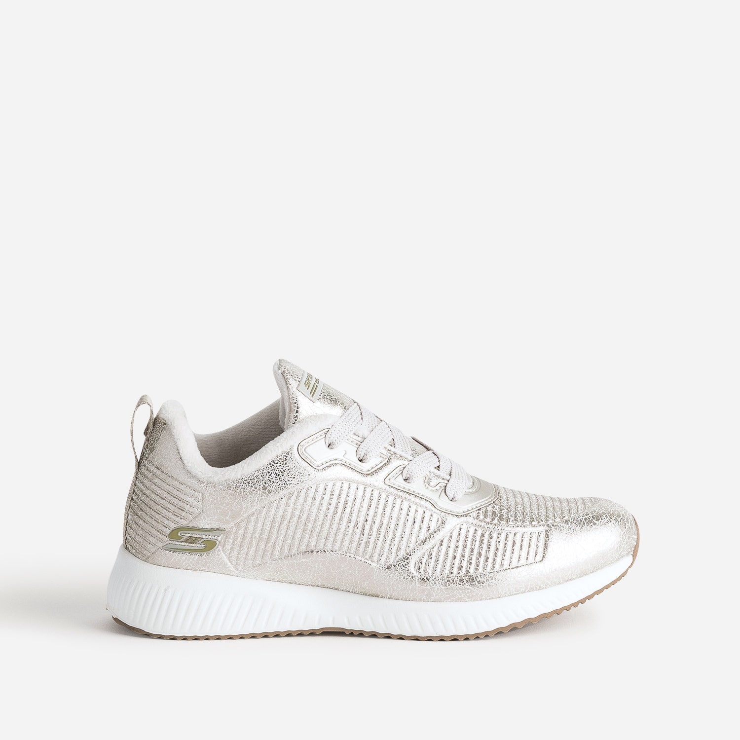 Tennis SKECHERS dorée fourrée