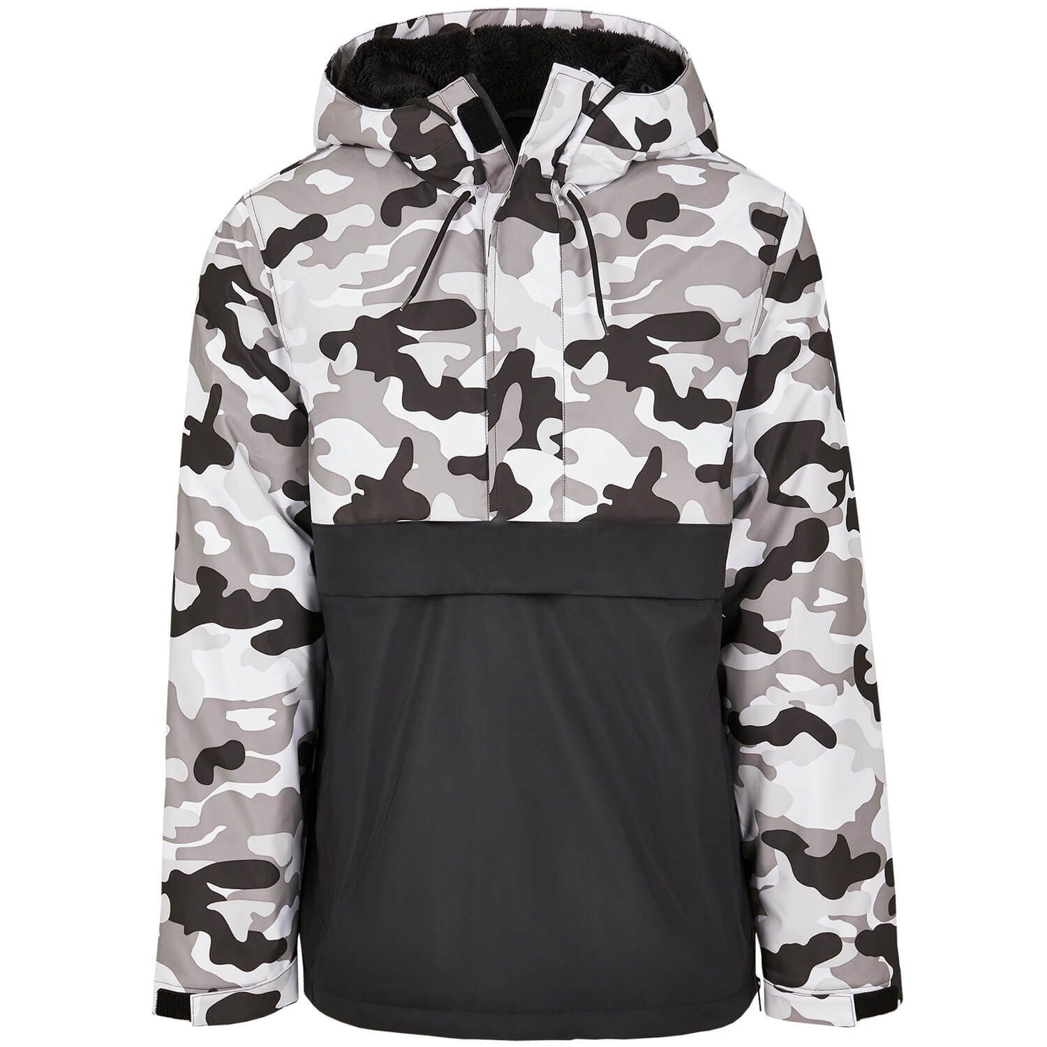 Camo Mix Pull Over Jacket