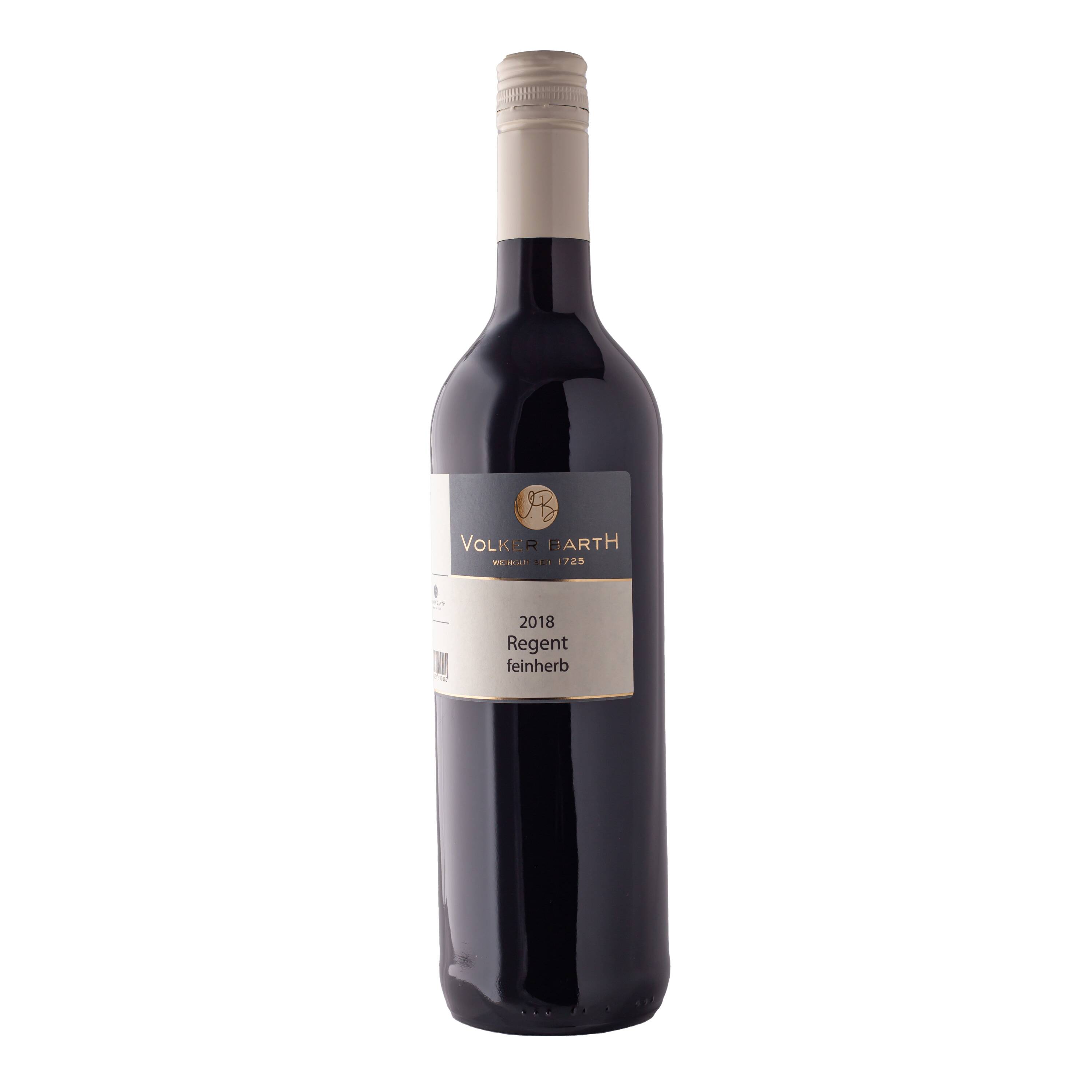 Weingut Volker Barth Regent feinherb - Weingut Volker Barth 2018