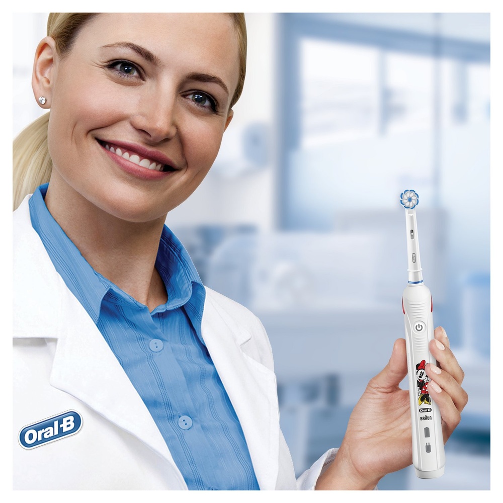 oral-b Brosse À Dents Électrique Oral-B Junior, Minnie Brosse À Dents Electrique