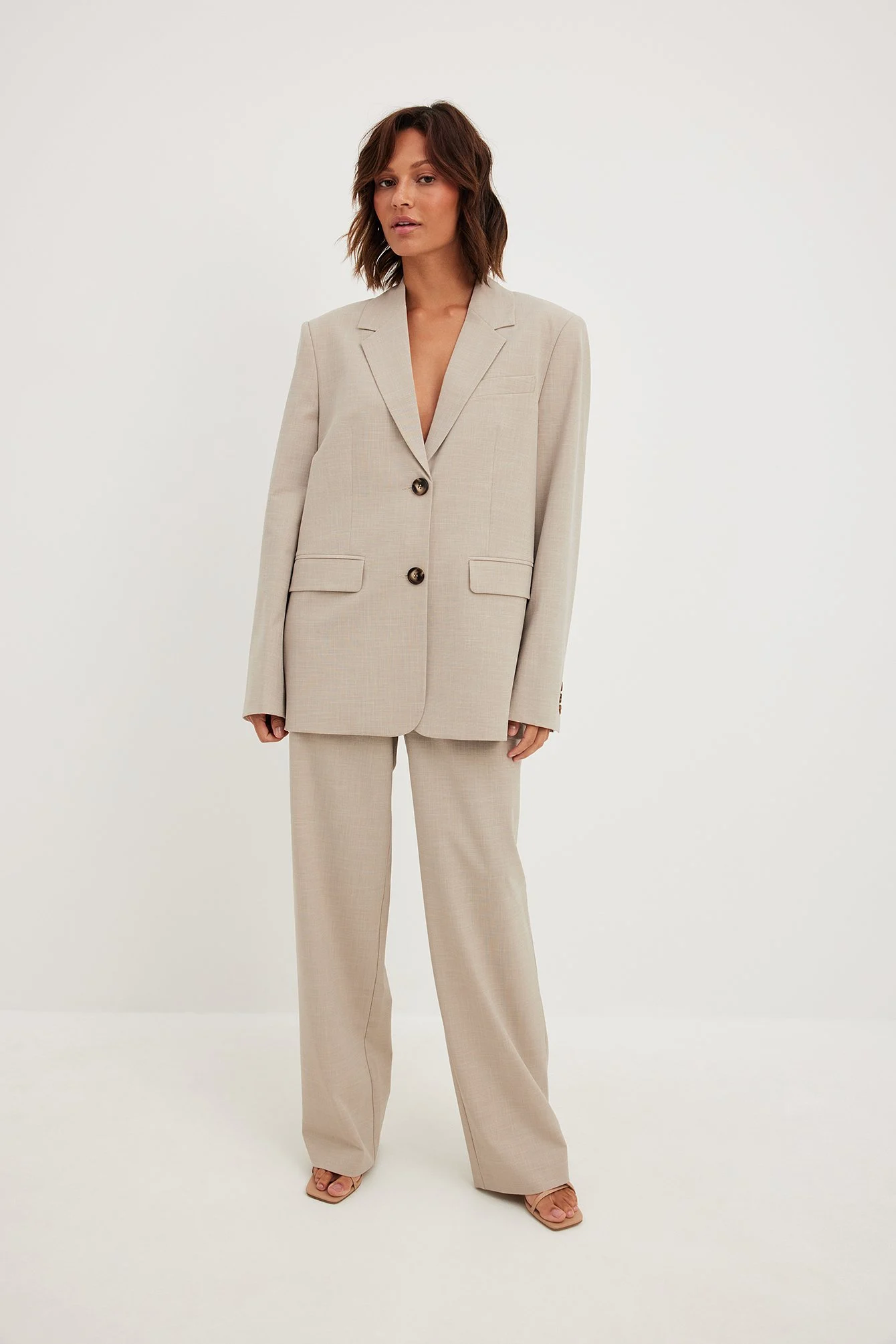 Strukturierter Blazer mit oversized-Passform
