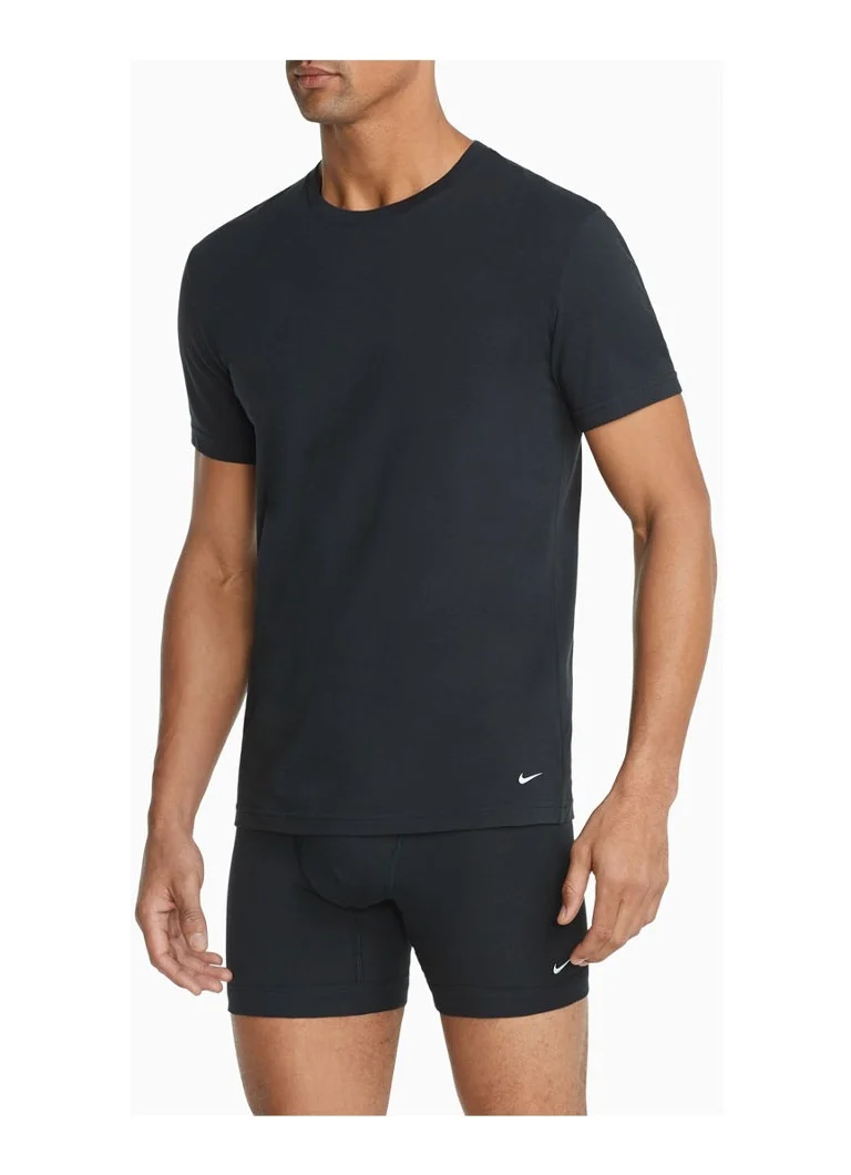 Μπλούζα Nike από μείγμα βαμβακιού, συσκευασία των 2