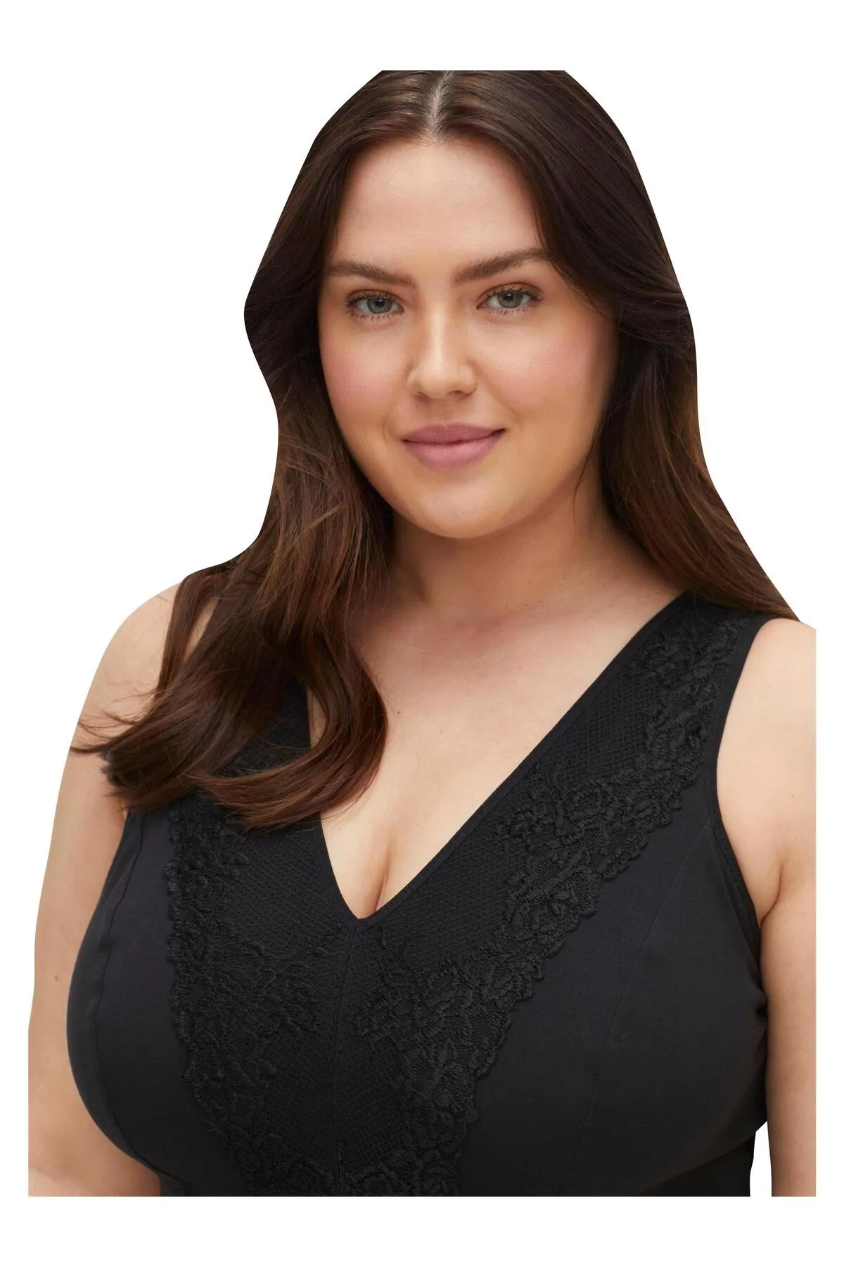 Sheego  Große Größen BH in verschlussloser Bustier-Form