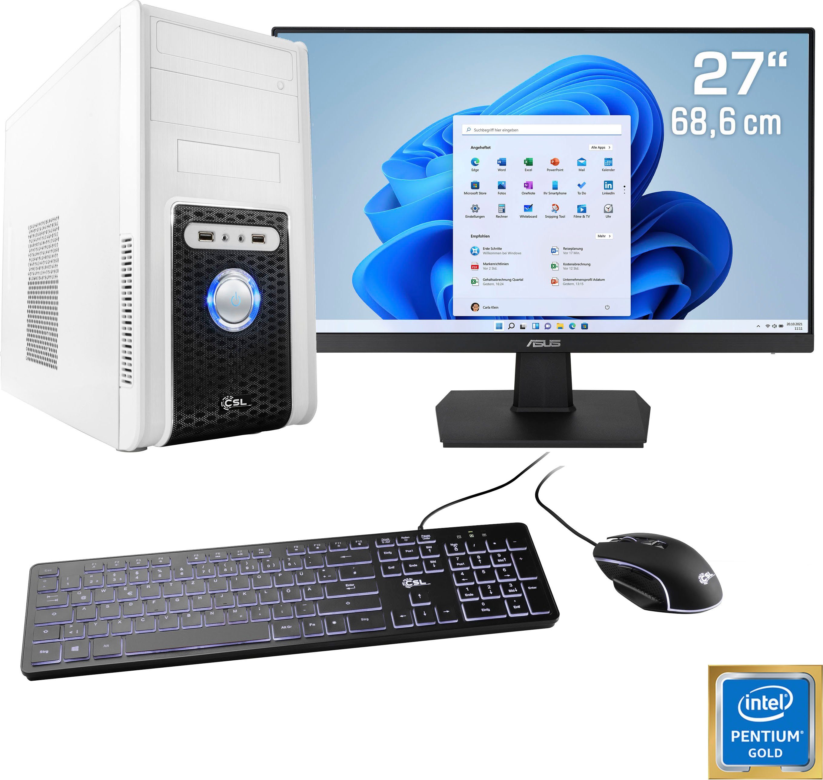 CSL Speed V21113 PC-Komplettsystem (27