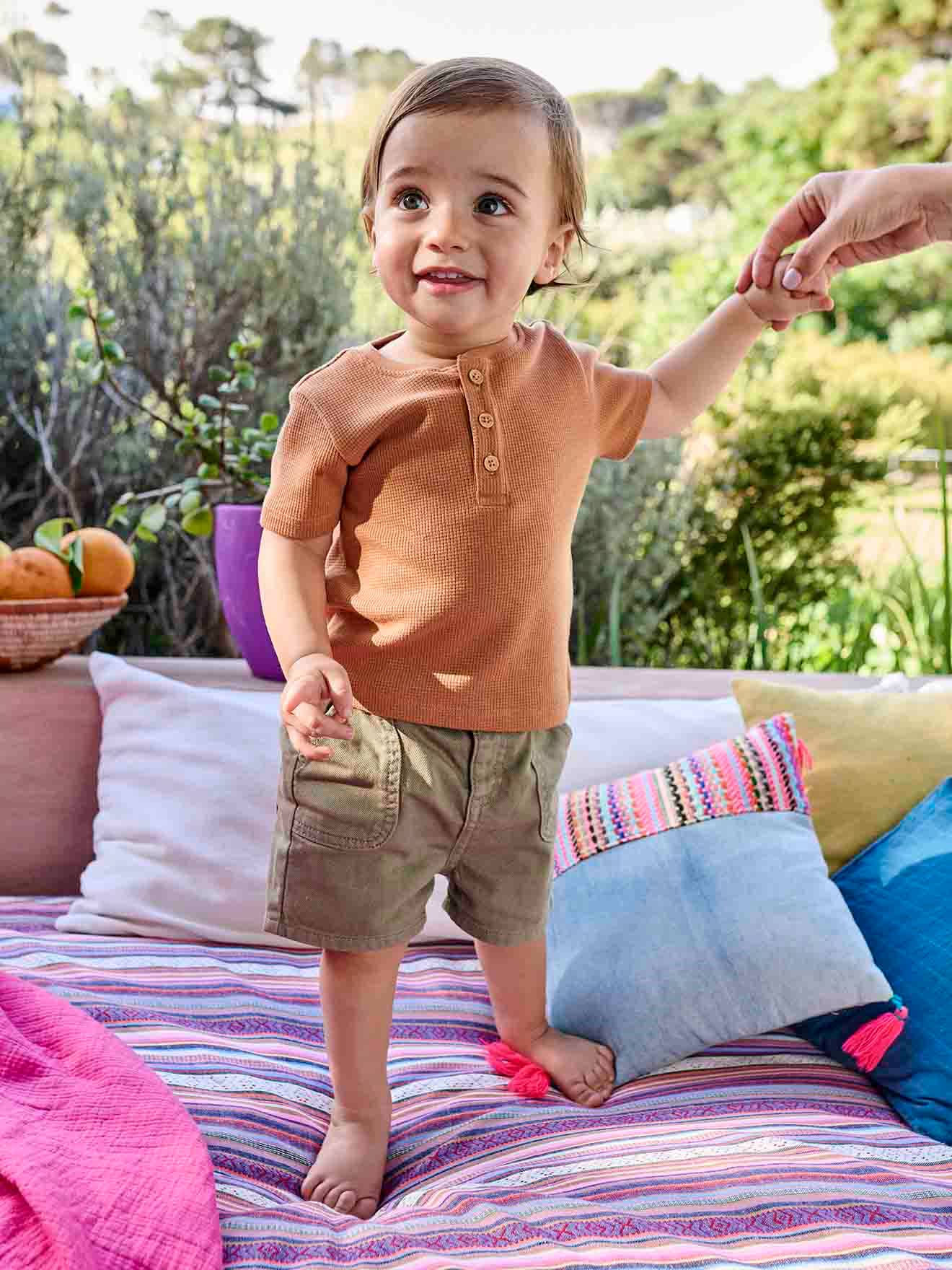 Vertbaudet Baby T-Shirt Oeko-Tex - camel