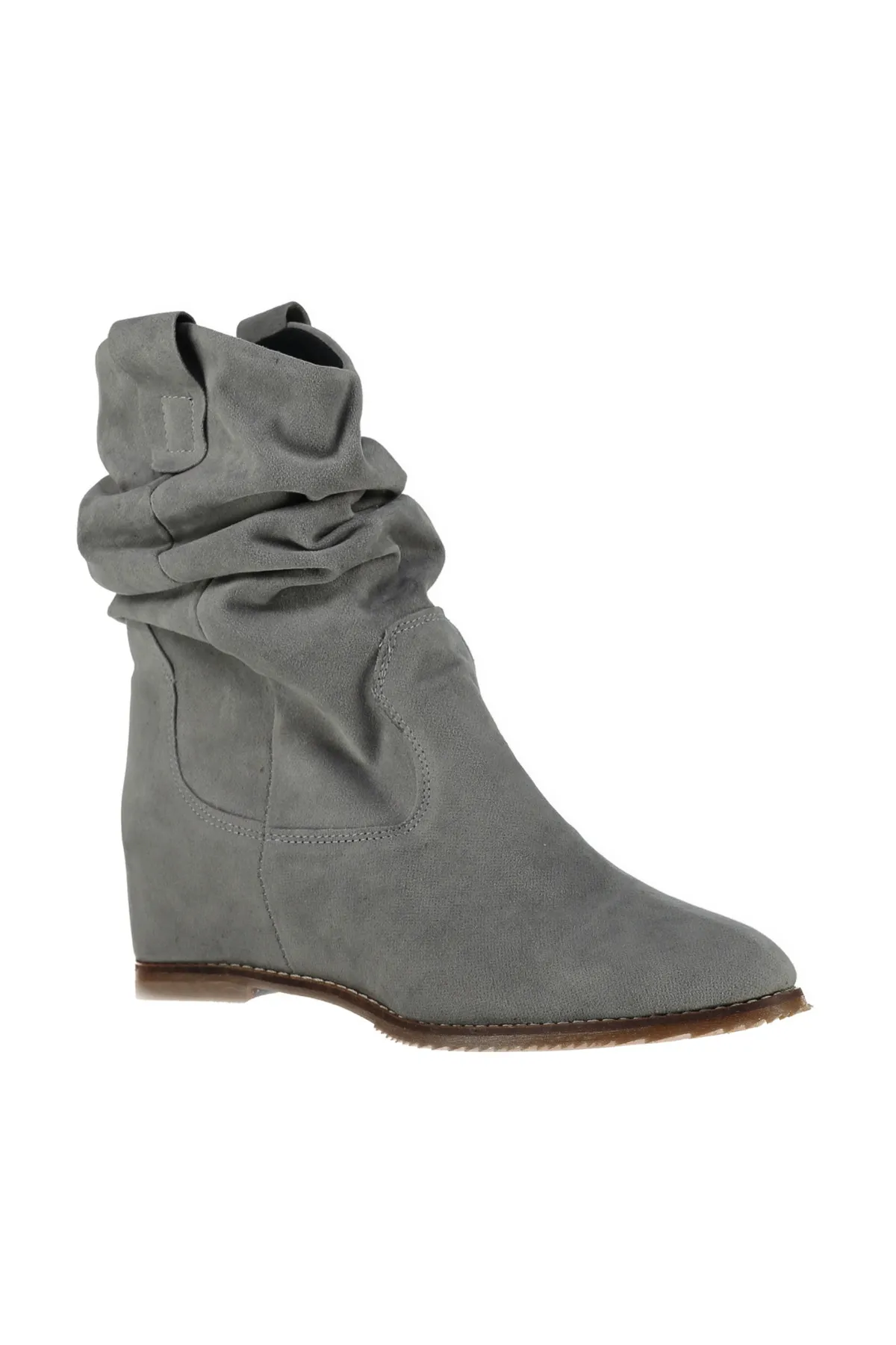 Fox Shoes  Graue Damenstiefel C735041202