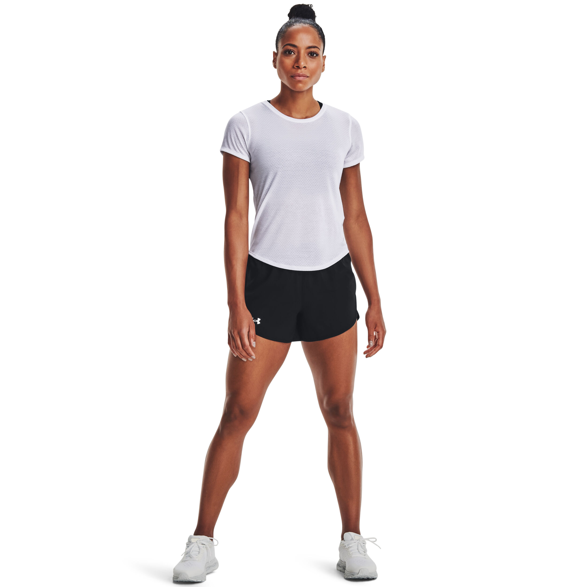 Fly By Elite 3in Shorts Damen - Schwarz