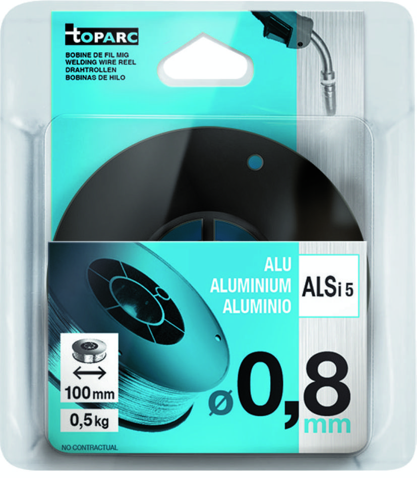 Gys 5193086685 Varilna žica aluminij AlSi5 Ø0,8 mm žica na kolutu S100 5 kg