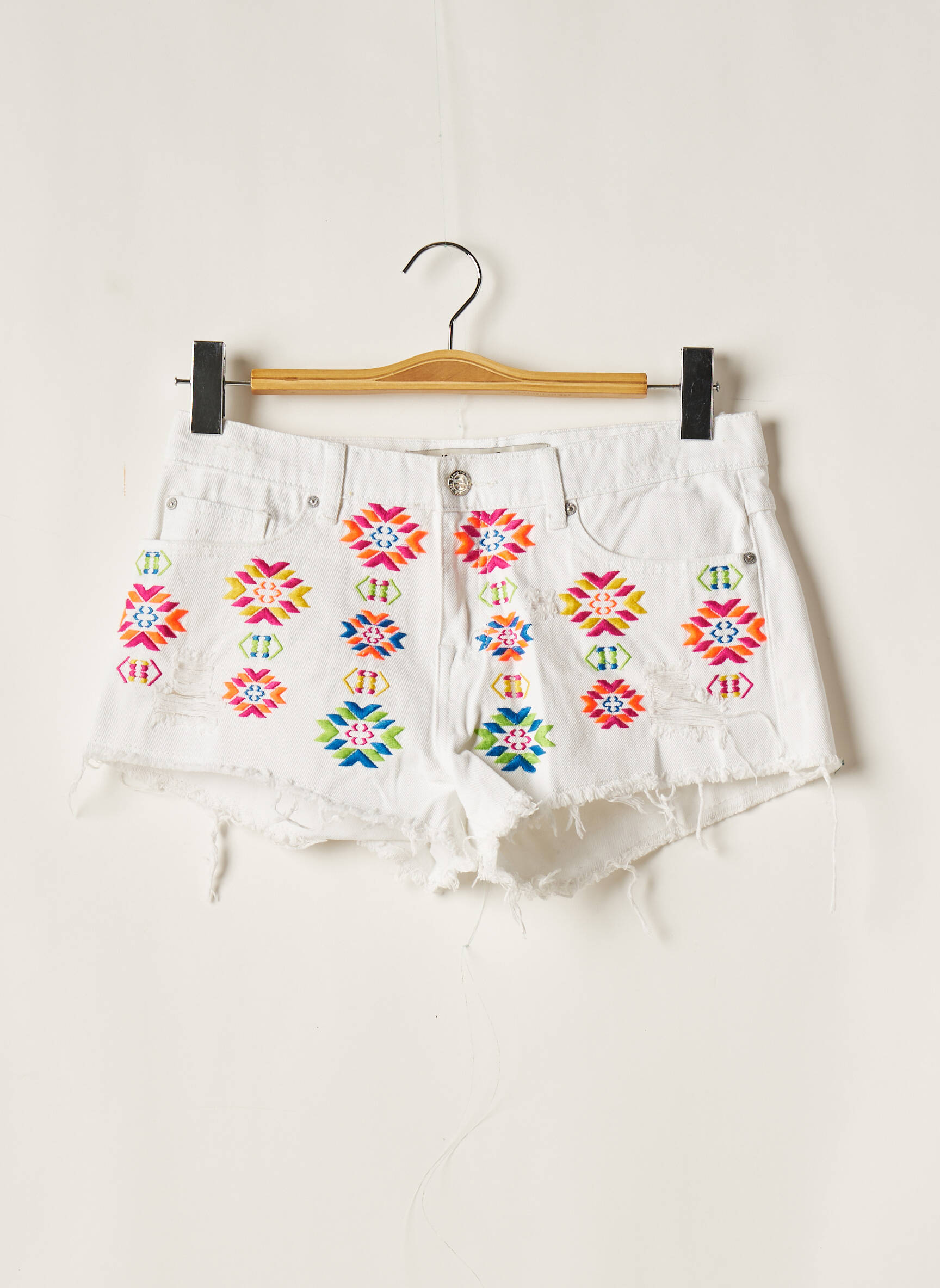 Denim Co Shorts 1 Femme couleur blanc