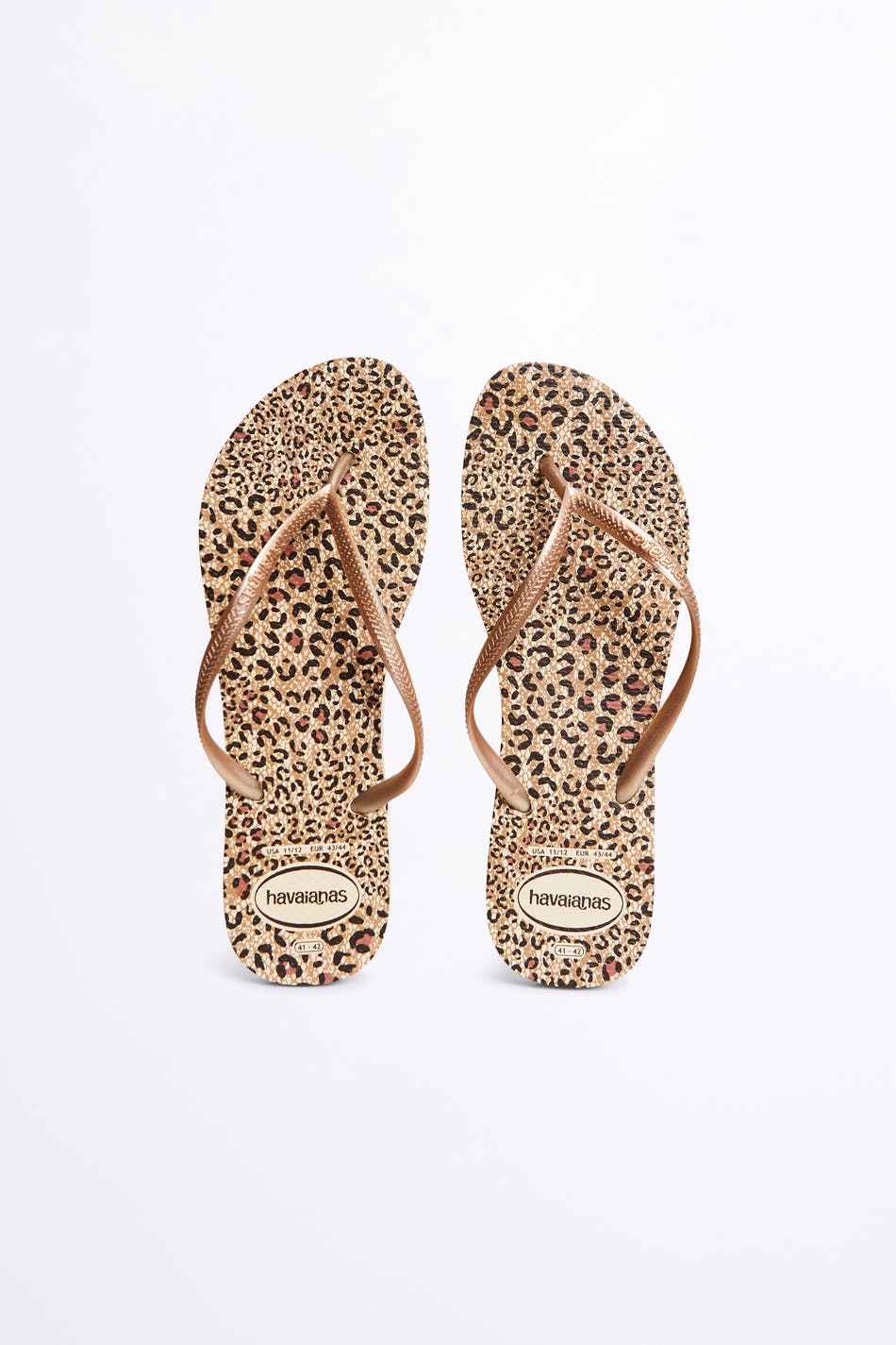 Havaianas animal flip flops
