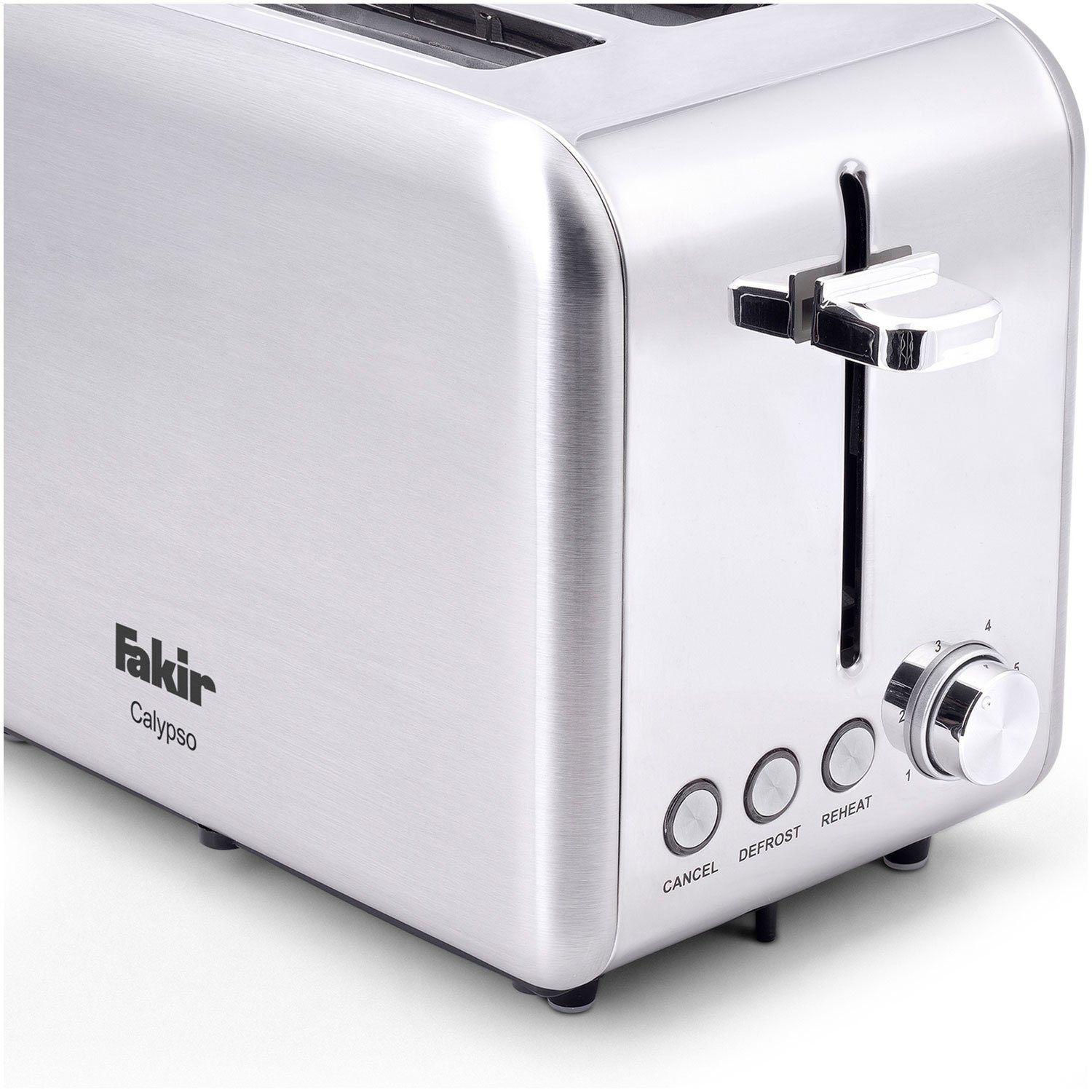 FAKIR Frühstücks-Set 9233001_4005001_9228001 (3-tlg), Set aus Filter-Kaffeemaschine, Wasserkocher & Toaster, Edelstahl