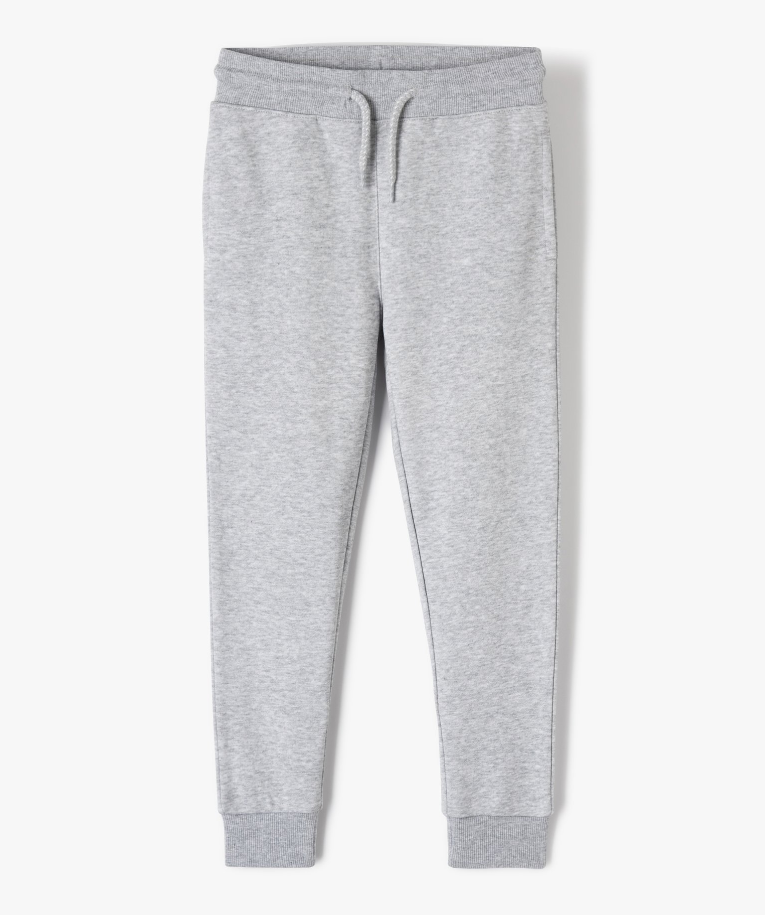 Pantalon de jogging avec intérieur molletonné Garçon gris | GEMO