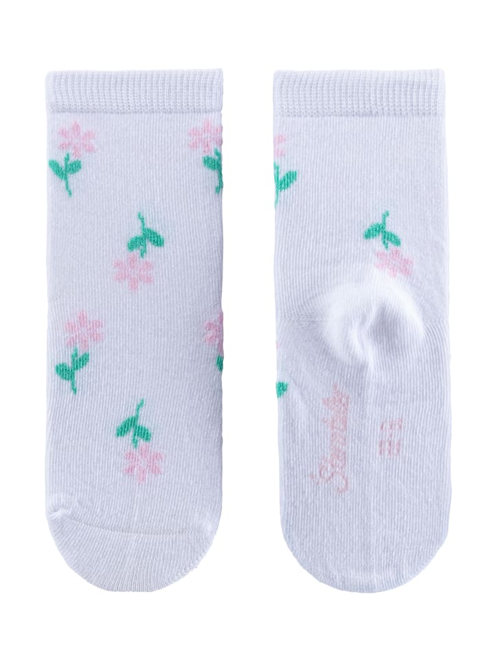Sterntaler Socken 4er-Pack Blumen in weiß günstig kaufen 18