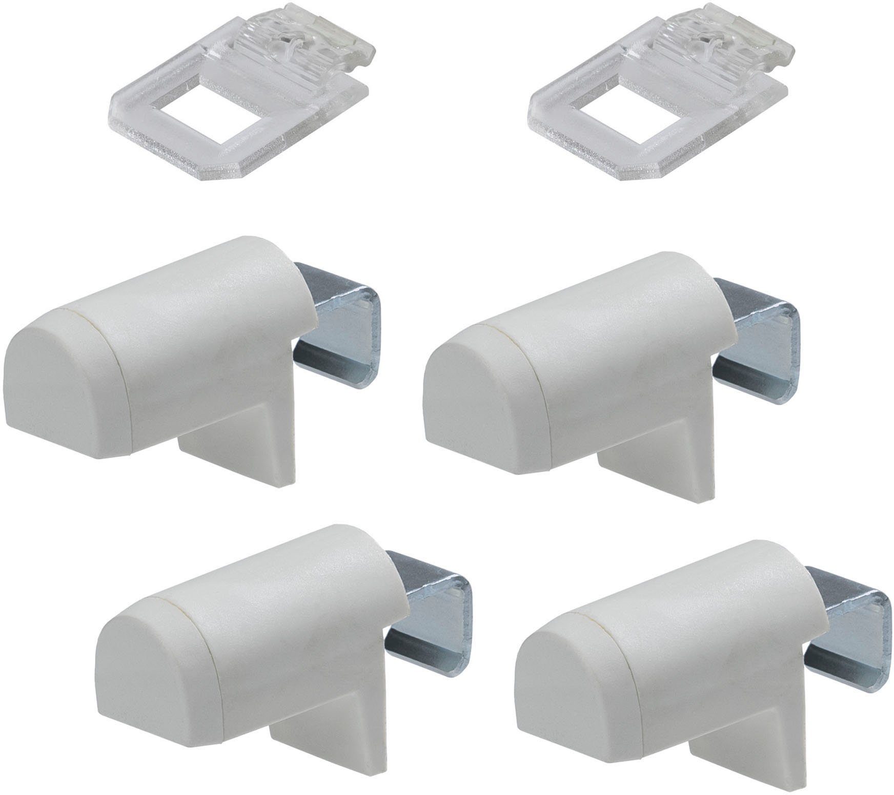 Plissee Klemmfix-Plissee verspannt, Liedeco, Lichtschutz, ohne Bohren, verspannt, Klemmfix