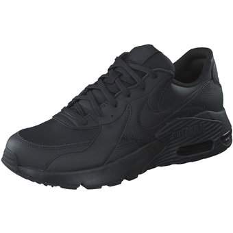 Nike Air Max Excee Leather Sneaker in schwarz