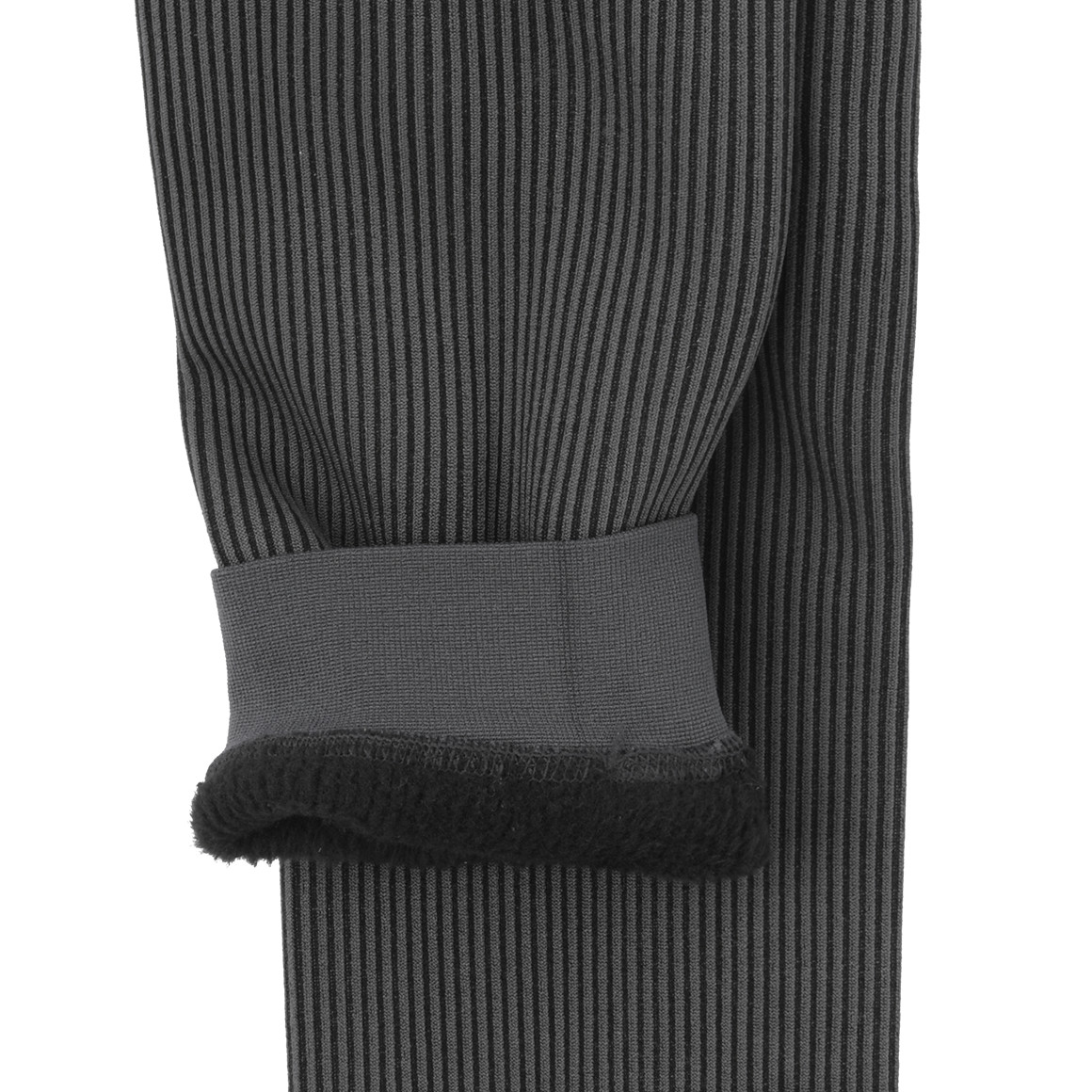 Mädchen Thermo-Leggings in Rippstruktur