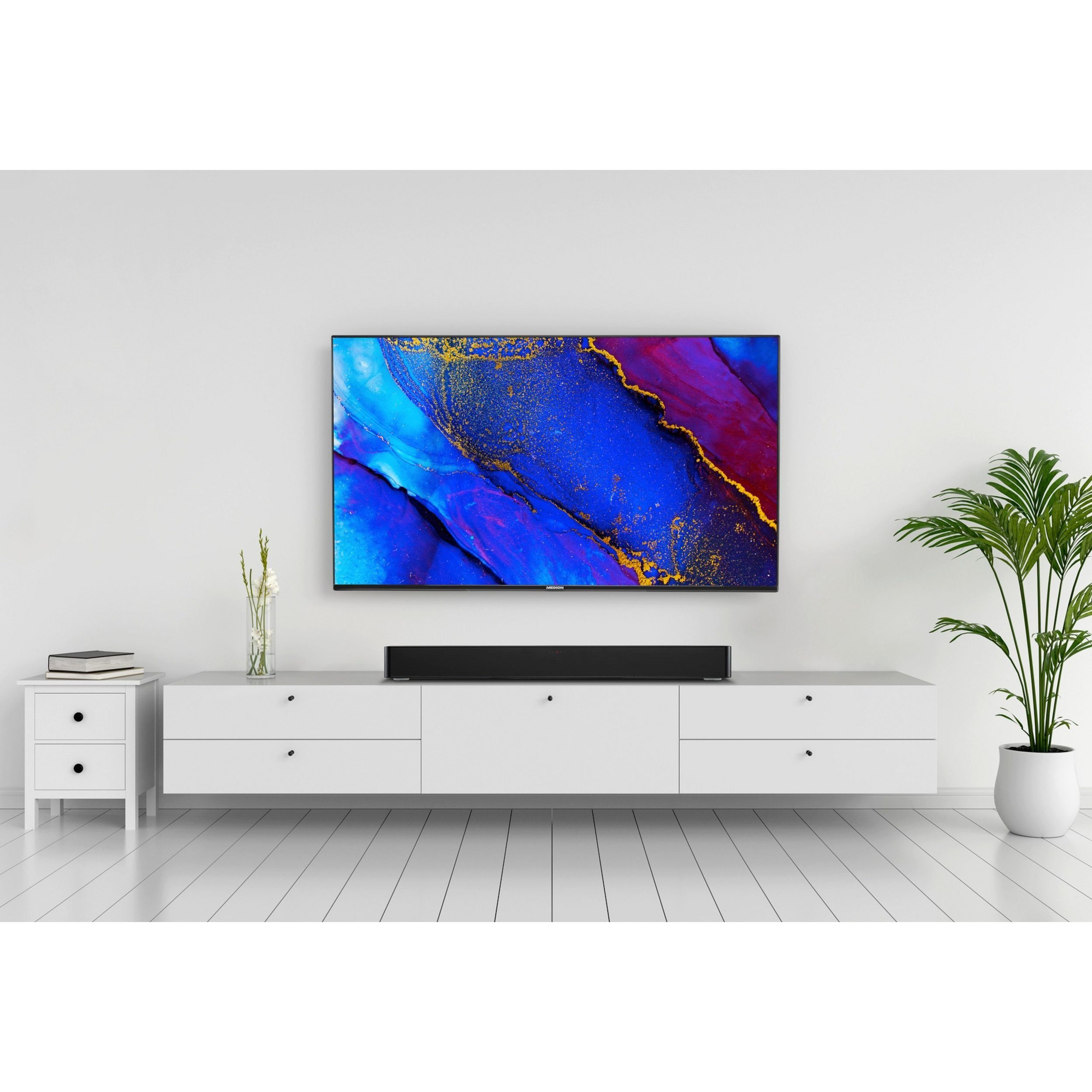 Medion® MEDION P61155 (MD 44055) 2.0 Soundbar mit Bluetooth, Touch-Steuerung Soundbar