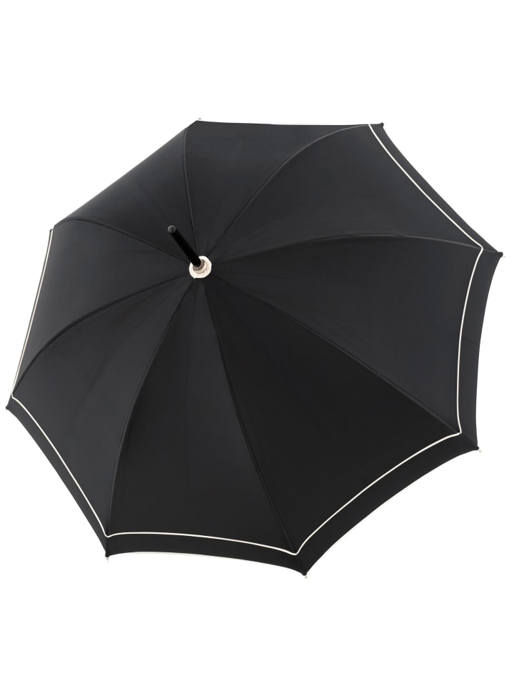 doppler Manufaktur Crystals Stockschirm 91 cm in schwarz ecru günstig kaufen onesize