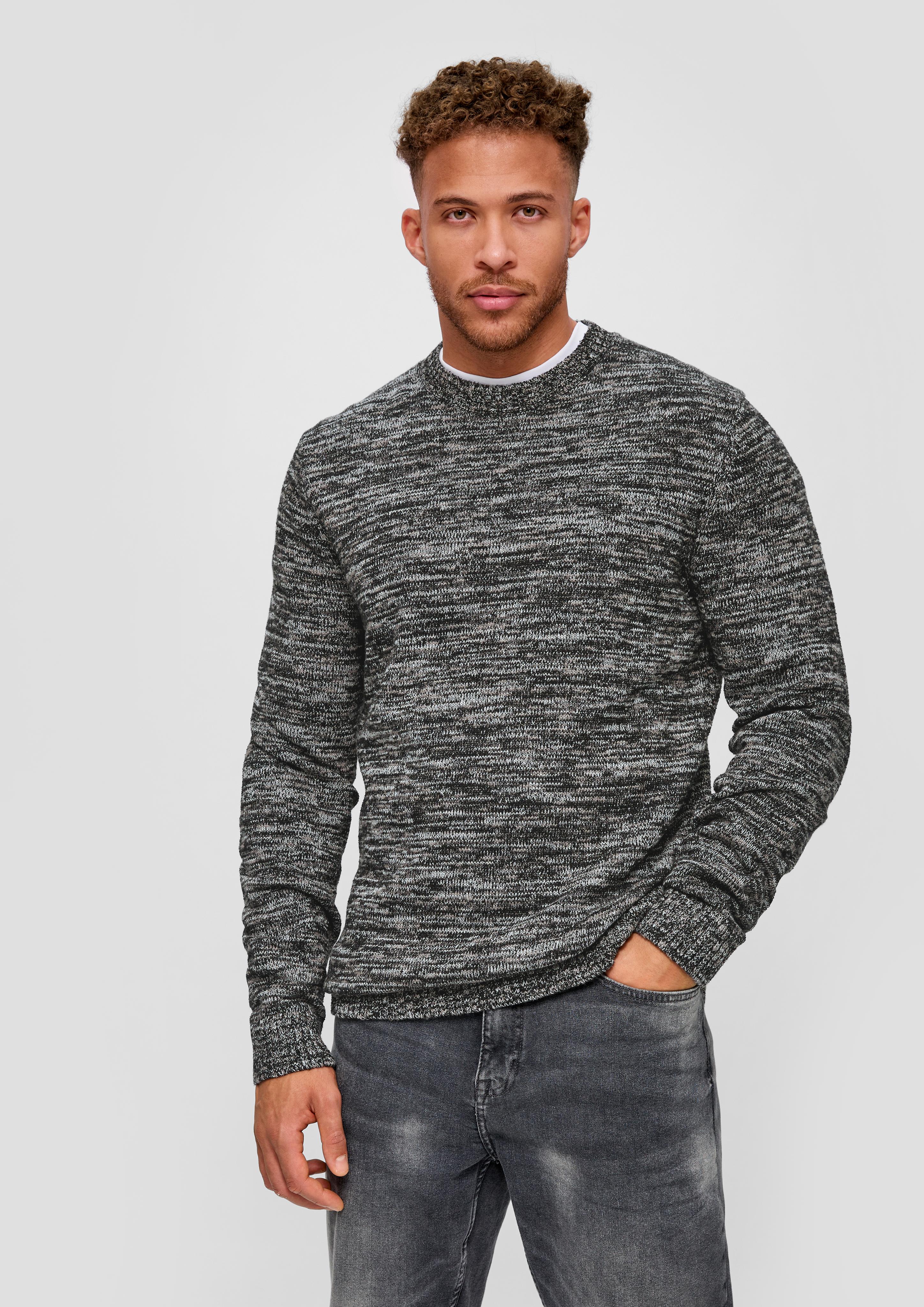Strickpullover mit Effektgarn  2139588-99X0