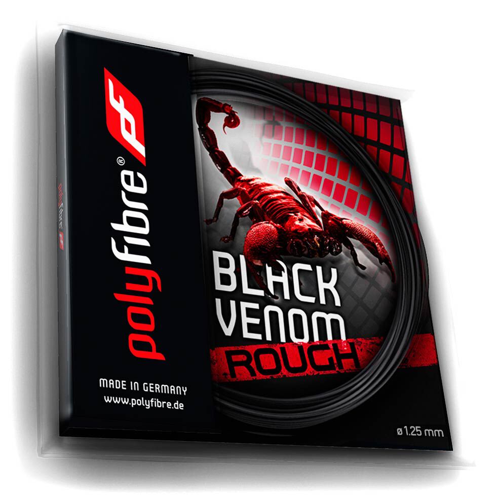Venom Rough Saitenset 12,2m - Schwarz