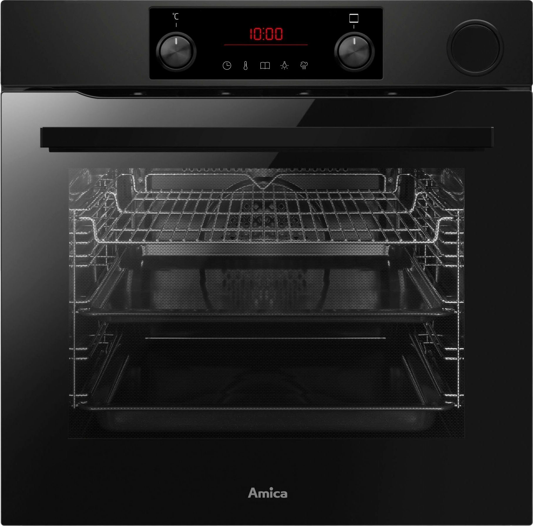 Amica Dampfbackofen EBSX 949 660 SM, mit Teleskopauszug nachrüstbar, Steam Clean