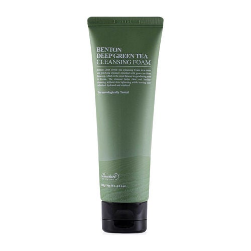Benton Deep Green Tea valomosios putos, 120 g