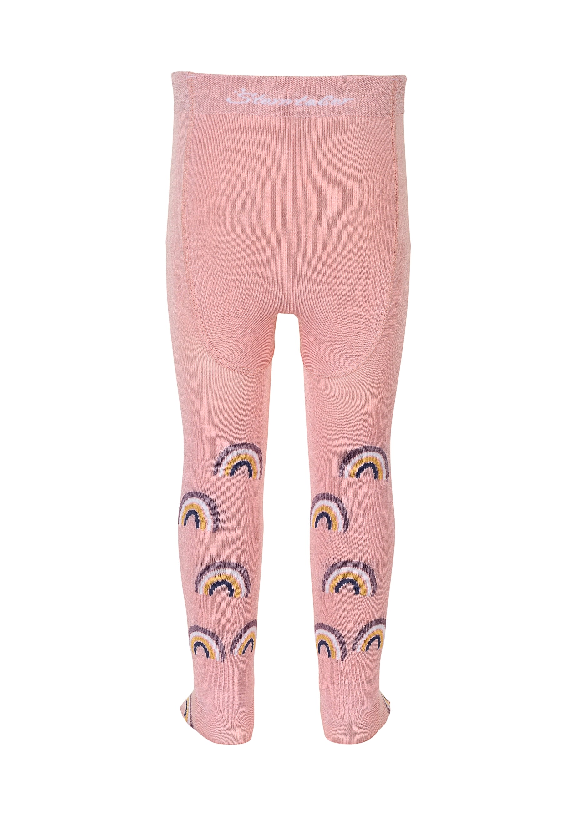 Strumpfhose 2er-Pack, Regenbogen und uni