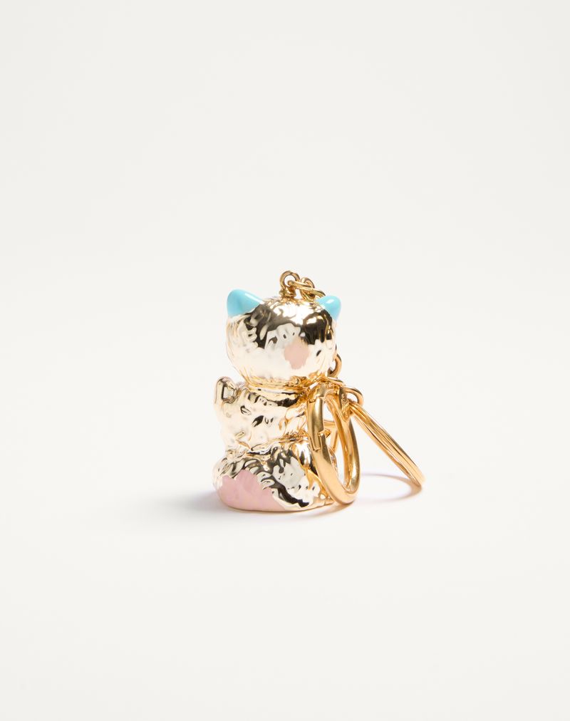 Valentino Garavani Le Chat De La Maison Chaveiro de nylon com pingente de bolsa