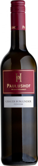 2021 Grauer Burgunder feinherb - Weingut Paulushof