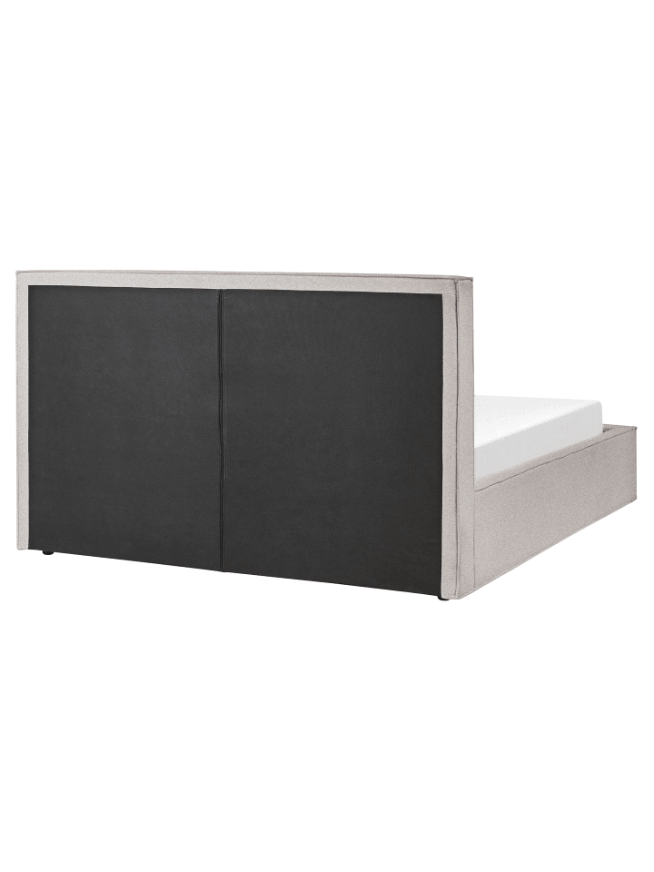 Beliani Doppelbett MOISSAC in Grau/Schwarz - (W) 177 x (H) 108 x (L) 224 cm günstig kaufen onesize