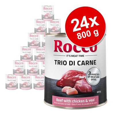 Rocco Classic Trio di Carne - 24 x 800 g