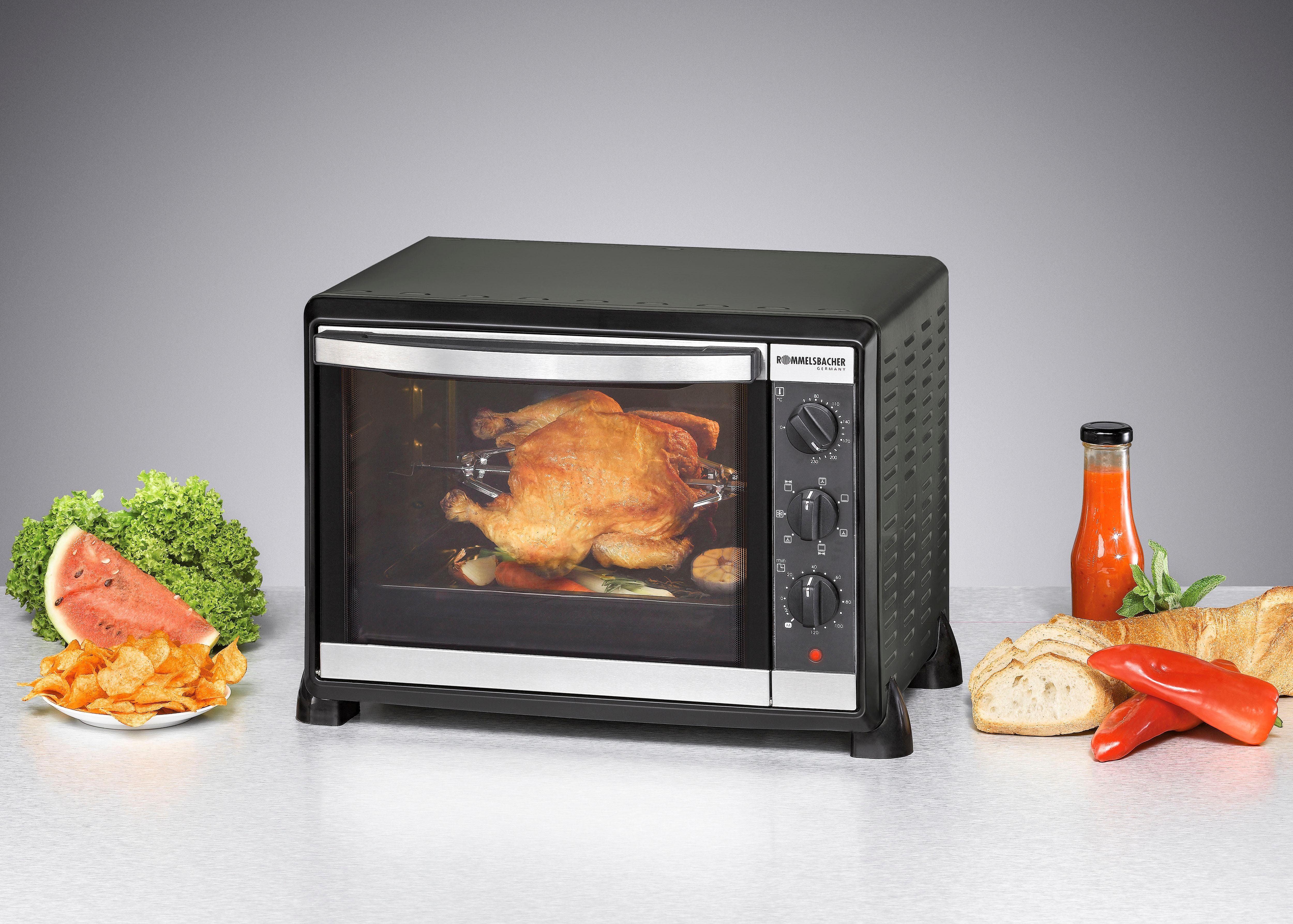 Rommelsbacher Minibackofen BG 1550 Back/Grill-Ofen