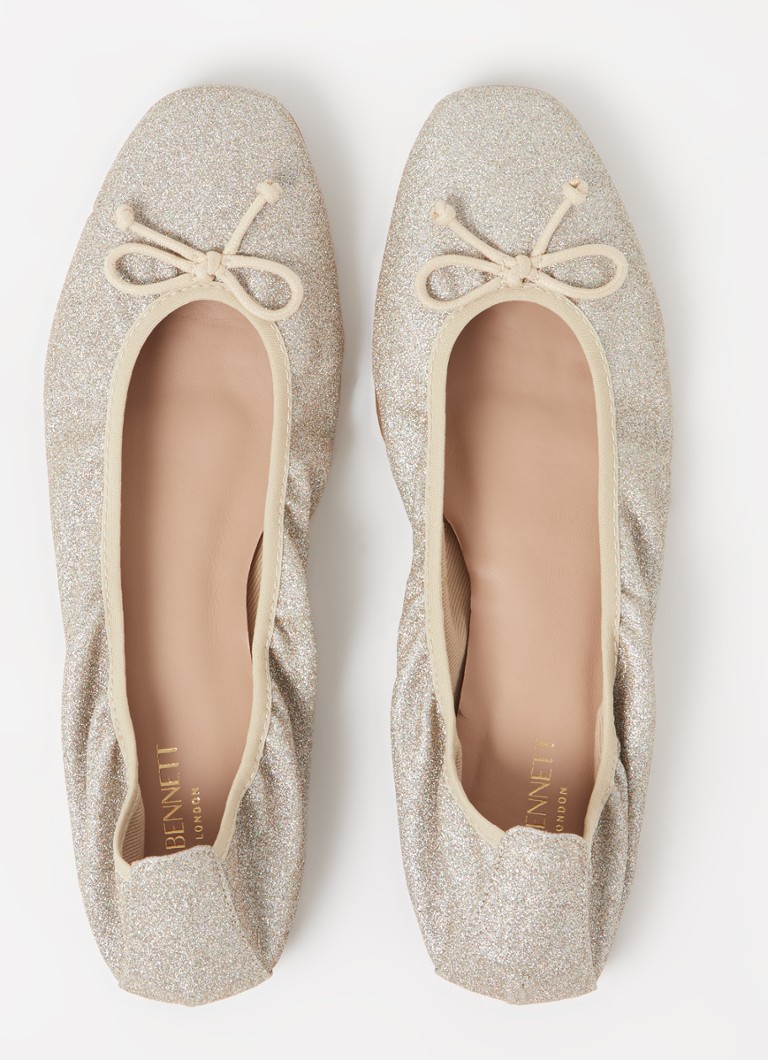 Bailarina Trilly da LKBennett com glitter