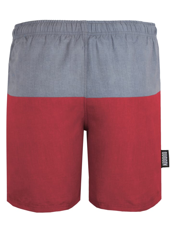 GUGGEN MOUNTAIN Badehose Widder in Rot günstig kaufen