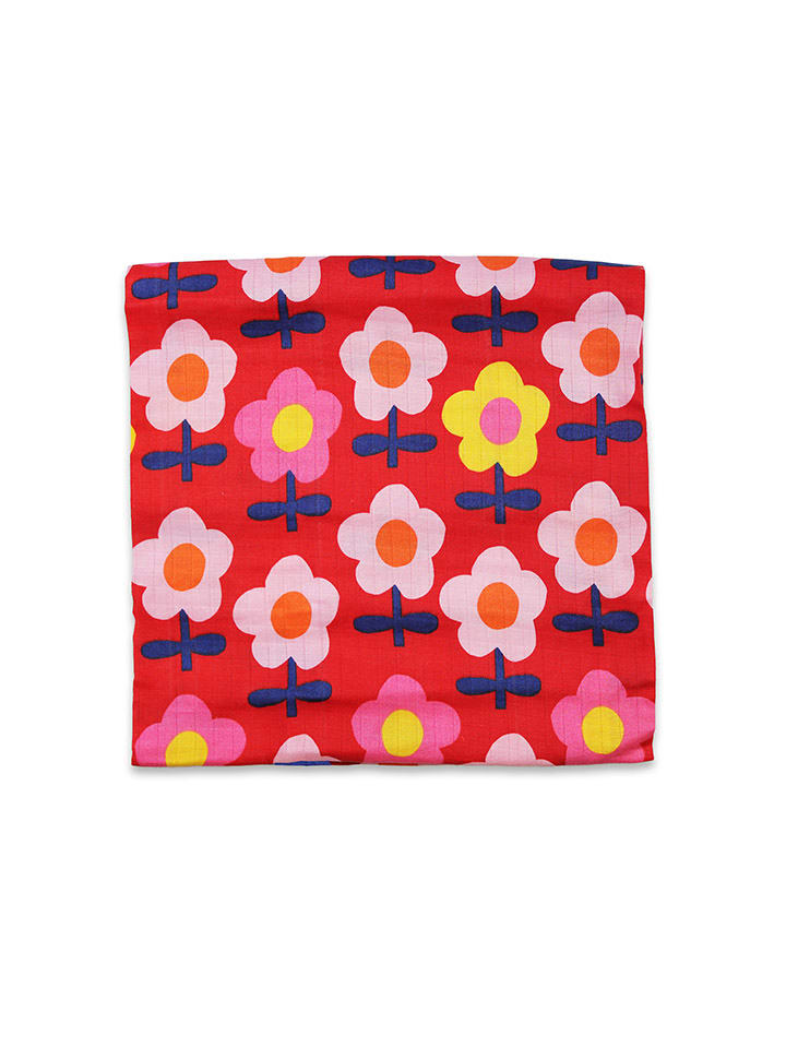 Toby Tiger 2er-Set: Spucktücher in Rot/ Bunt - (L)75 x (B)75 cm günstig kaufen onesize