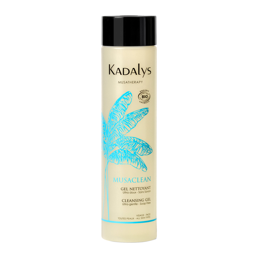Kadalys Gel Nettoyant Musaclean Soin nettoyant visage et yeux