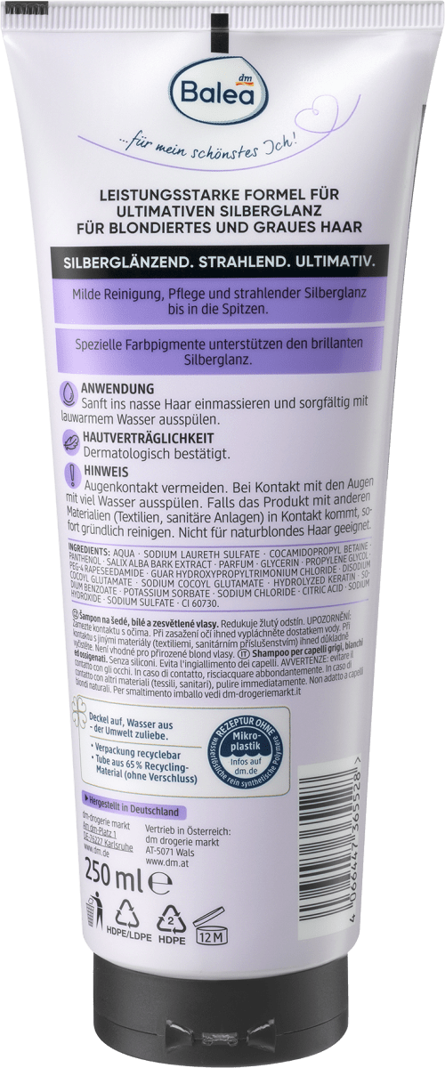 Shampoo Silberglanz, 250 ml