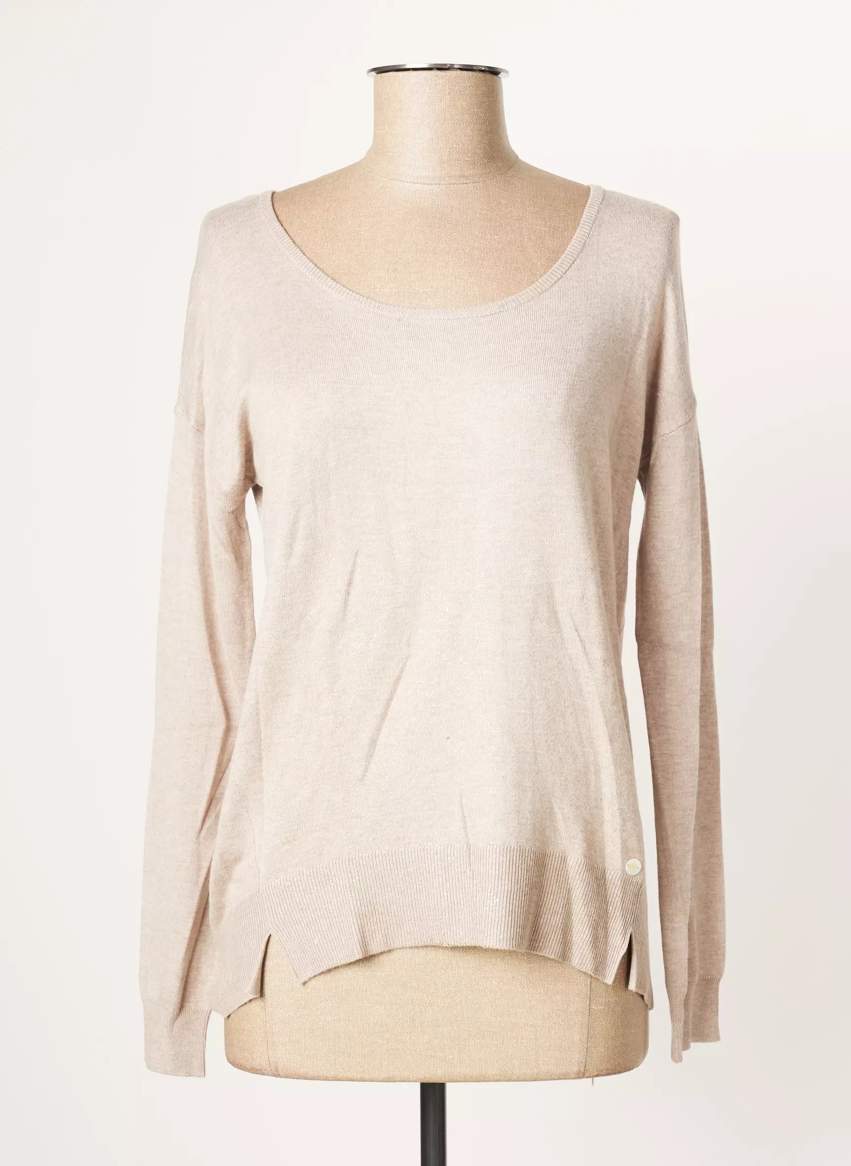 Lpb Pulls Femme couleur beige