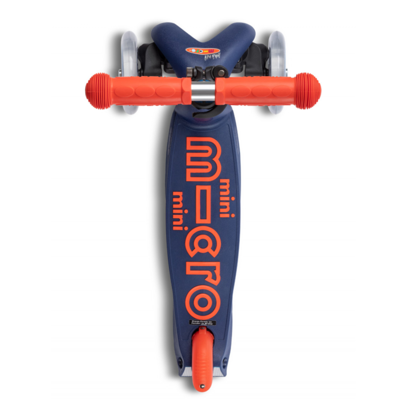 Trottinette 3 roues pliable – Mini Micro Deluxe Pliable Bleu Marine