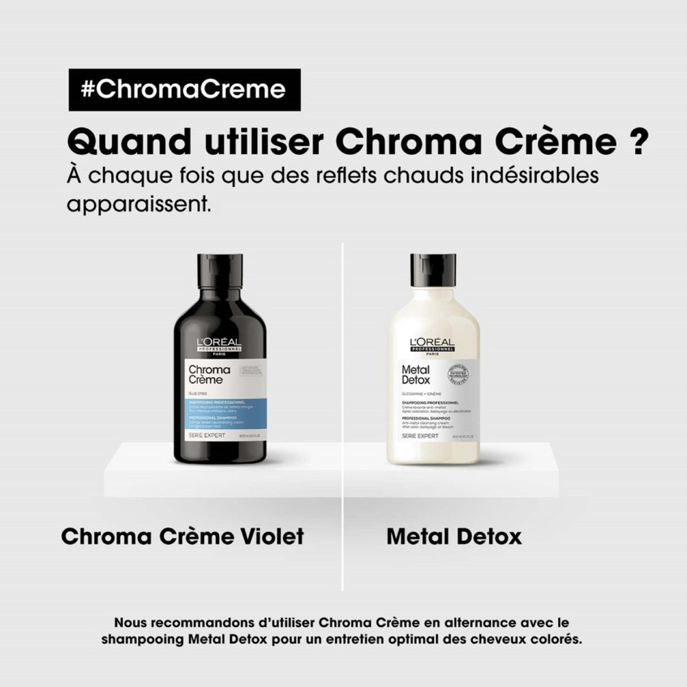 L'Oréal Professionnel Serie Expert Chroma Crème Shampoing neutralisant de reflets orangés