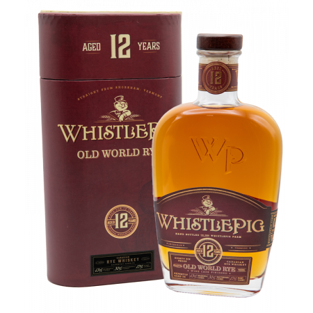WHISKY WHISTLE PIG OLD WORLD RYE 12 ANS