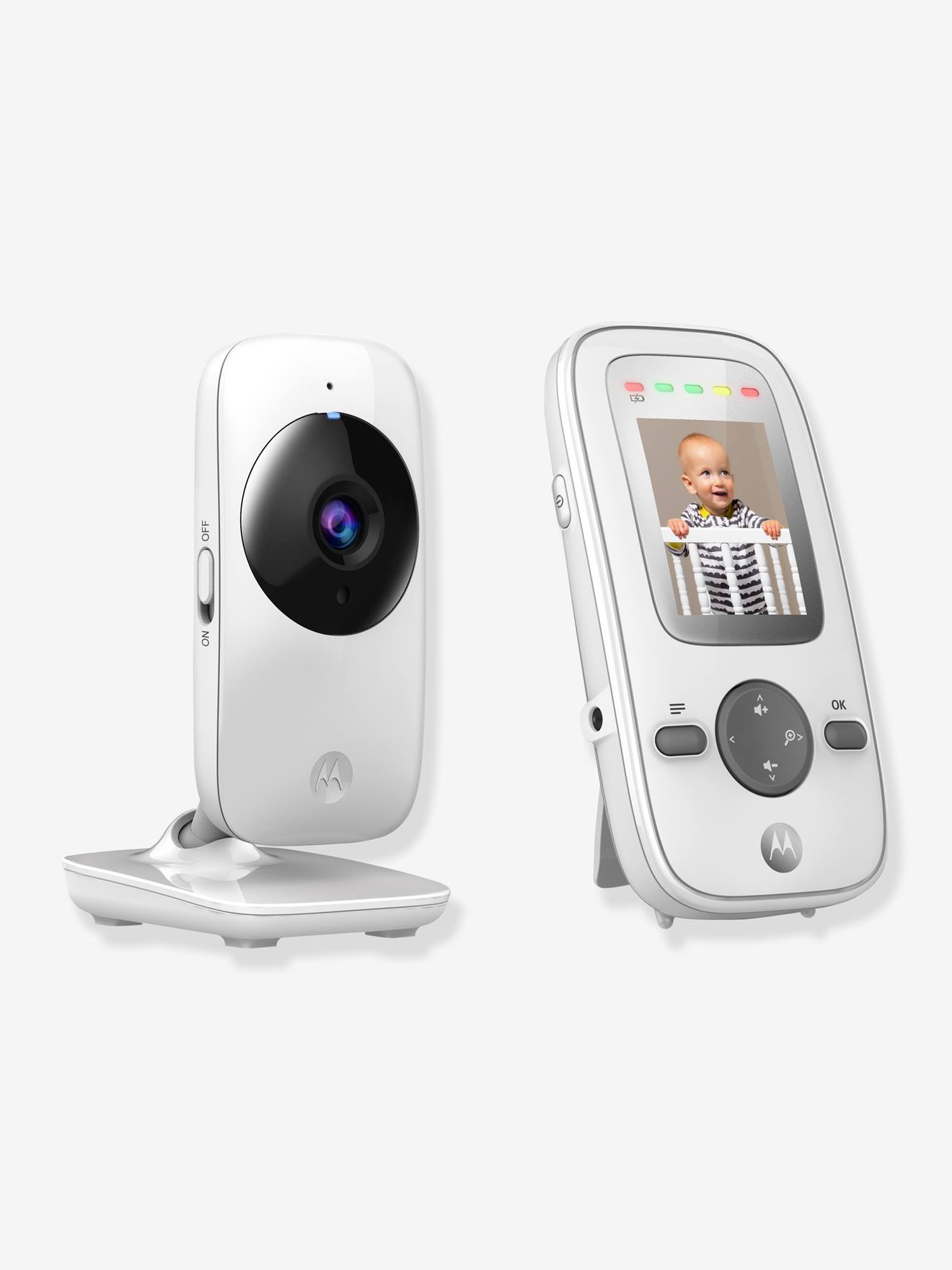 Babyphone vidéo sans fil VM 481 MOTOROLA blanc