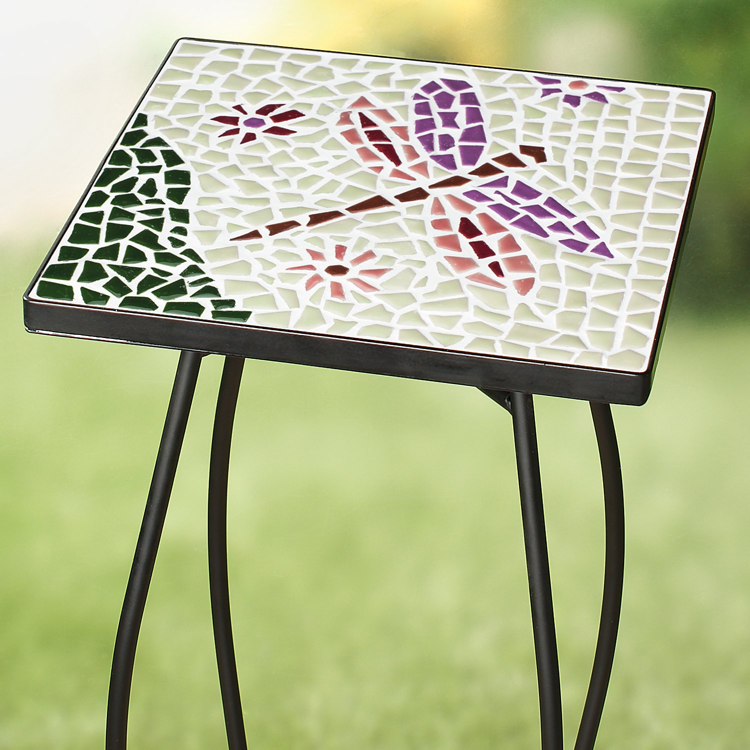Flip Keramik-Mosaik mini, lila-mix, 10–20 mm, 200 g