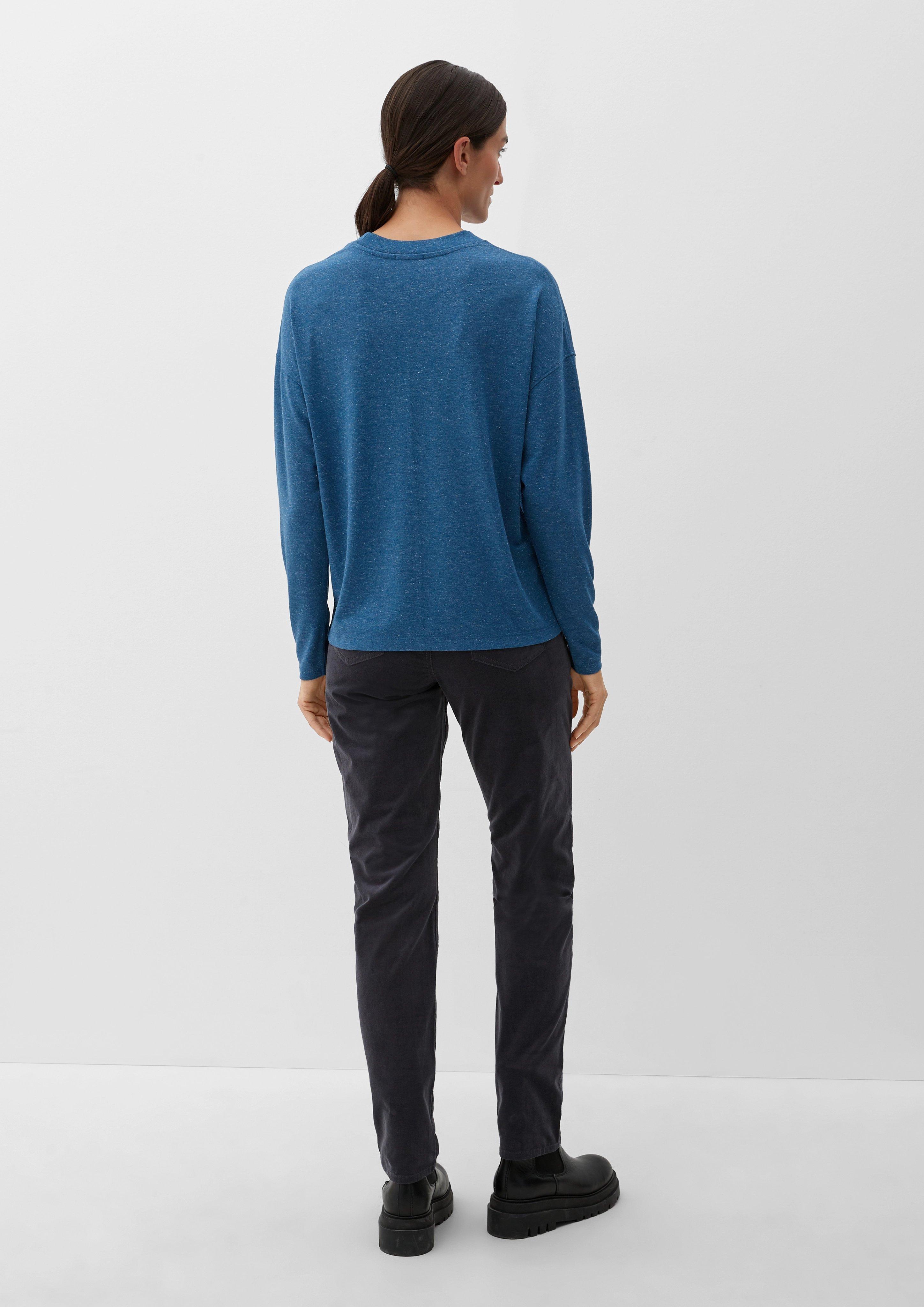 Longsleeve mit Glitzereffekt  2125973-56W9