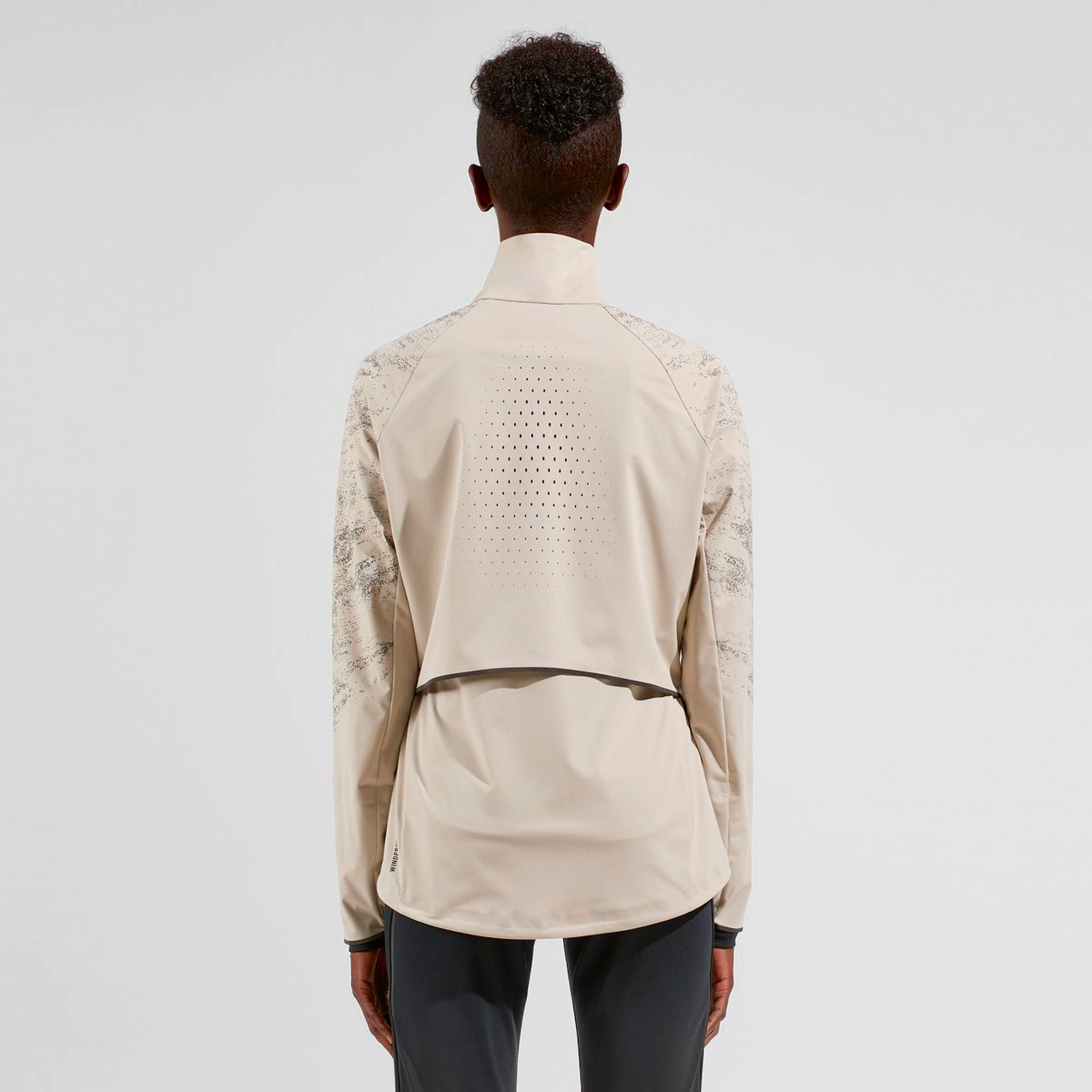 Zeroweight Pro Warm Reflect Laufjacke Damen - Hellgrau