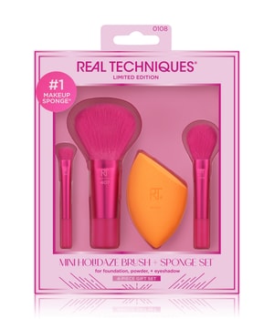 Real Techniques Mini Holidaze Brush + Sponge Set Pinselset-1 Stk